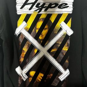 Hype. Sweatshirt. Mona Lisa. MEDIUM